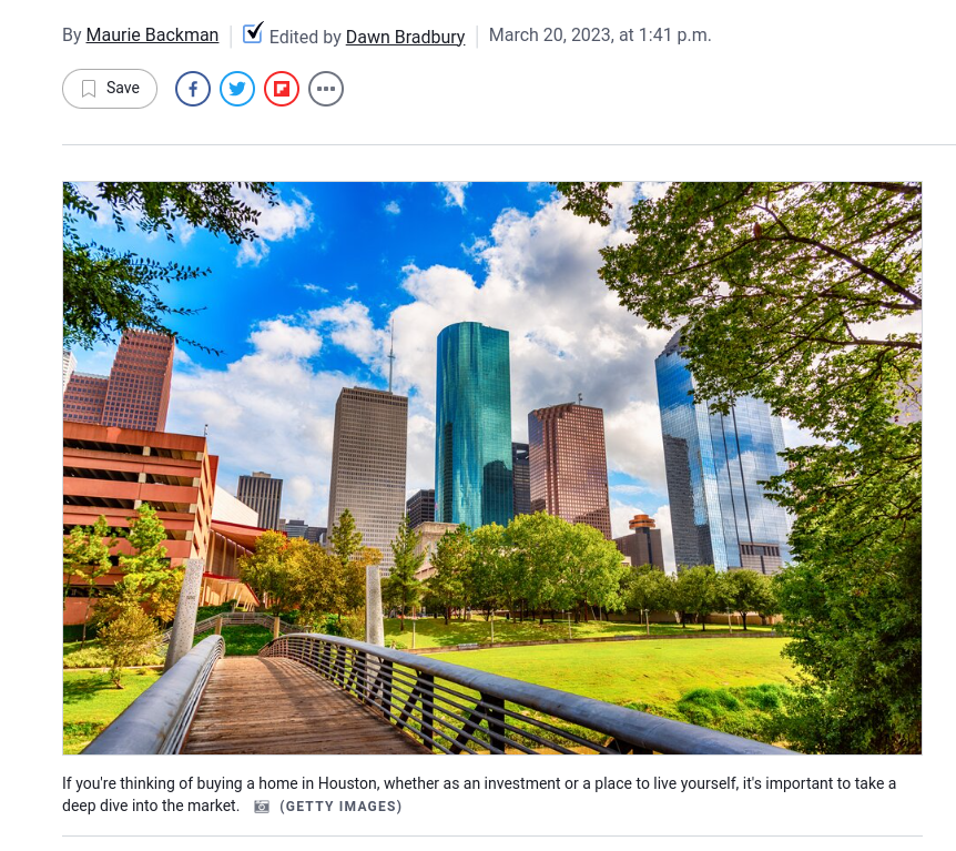 Houston Housing Market Forecast